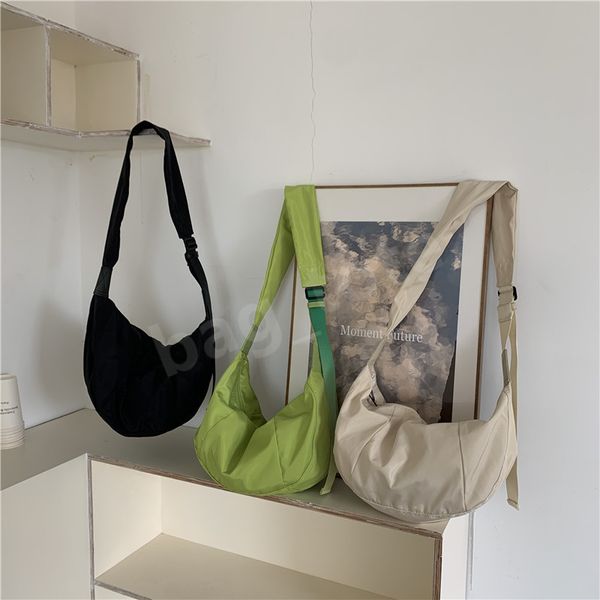 

hbp women's new 2022 all-match shoulder bags simple oblique cross dumpling large capacity underarm couple bag 3 colors