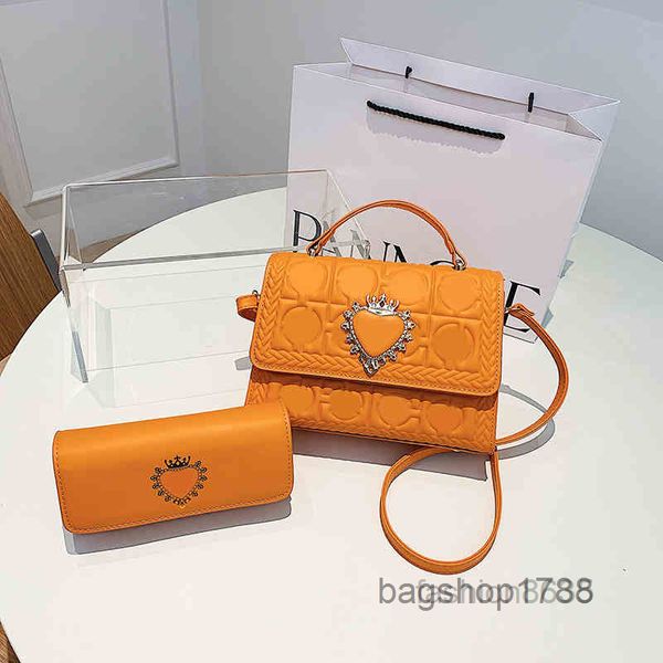 

shoulder 2 pcs evening bags bag women designer handbag onnuk single shoulder bag small messenger bag chain purse 220506multi pochette