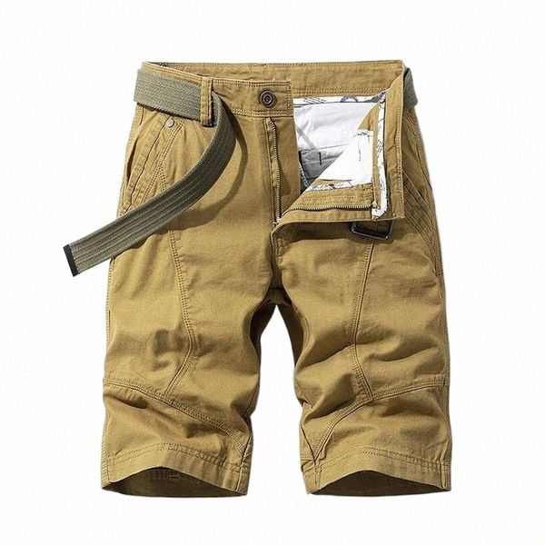 

cargo shorts men's summer cotton pure color running fashion casual street homme comfortable loose trouser n5qn#, White;black