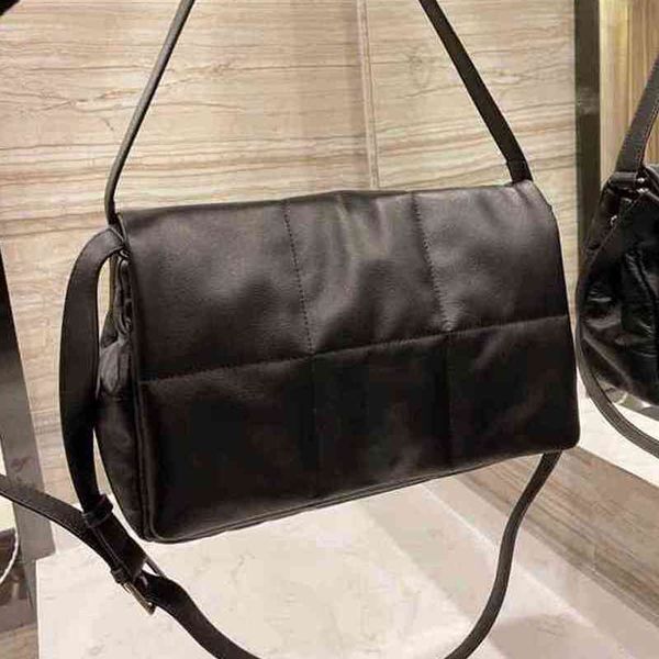 

cross body shoulder bags women messenger handbag classic logo embellishment personality fashion underarm leather soft purses wallet 1104