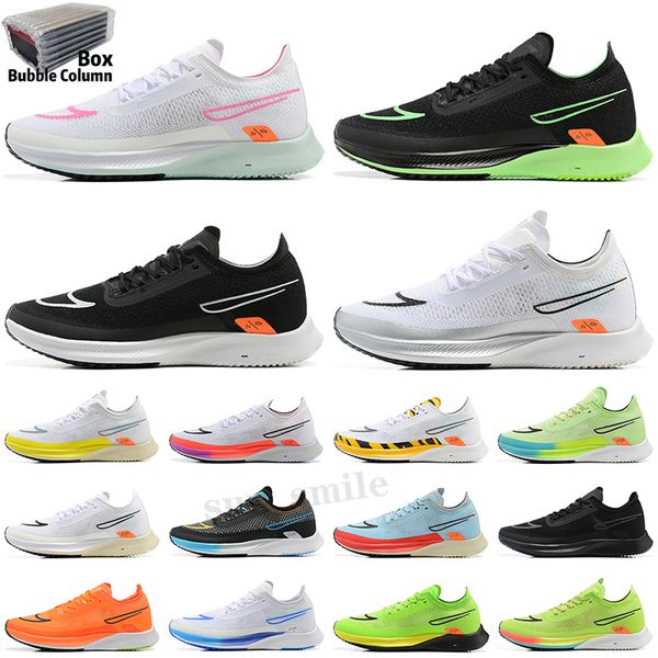 

designer streakfly men women racer running shoes white flash crimson white pn dust sport trainer sneakers size 36-45