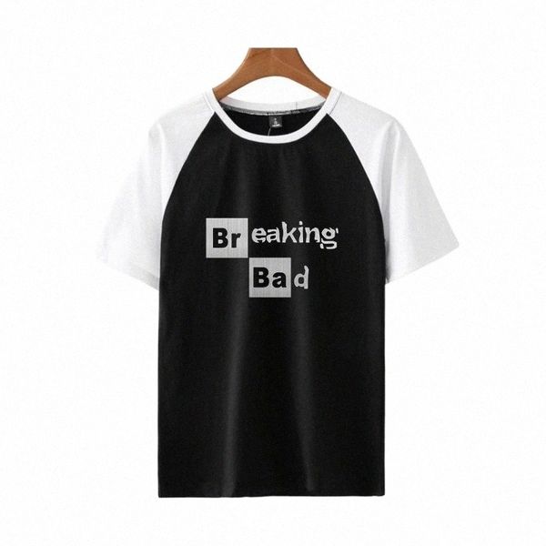 

wamni breaking bad 2d t-shirt vrouwen korte mouwen grappige harajuku men's t-shirts a6cr#, White;black