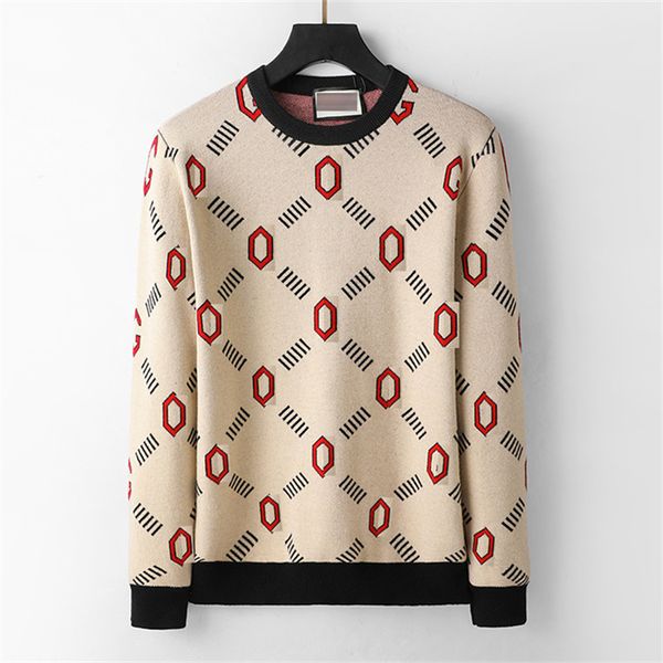 

sweaters designers men womens senior classic leisure autumn winter keep warm comfortable sweaters pullover sweatshirt embroidery knitwear ma, White;black