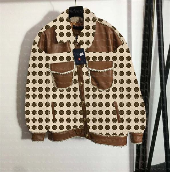 

women fur jacket hoodie high grade warm soft zipper cardigan letter wool fleece coat for winter stand collar, Black