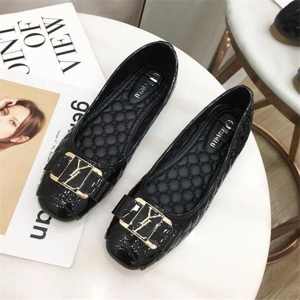 

women dress shoes work shoe casual shoes fashion woman leather lady flat base ladies comfortable designer exp, Black