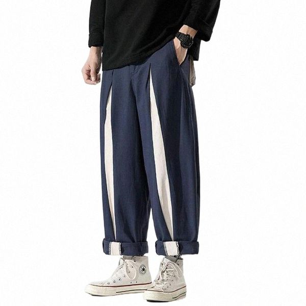 

men streetwear cargo pants 2021 autumn hip hop joggers overalls black fashions baggy pockets trousers drop men's i4ru#