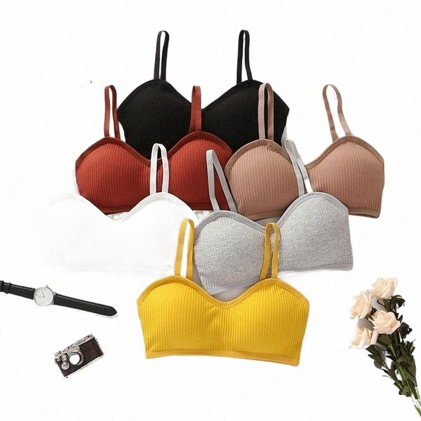 

bras fashion padded bralette for women push up bra ladies brassiere wireless cotton underwear bh seamless lingerie 15qz#, Red;black