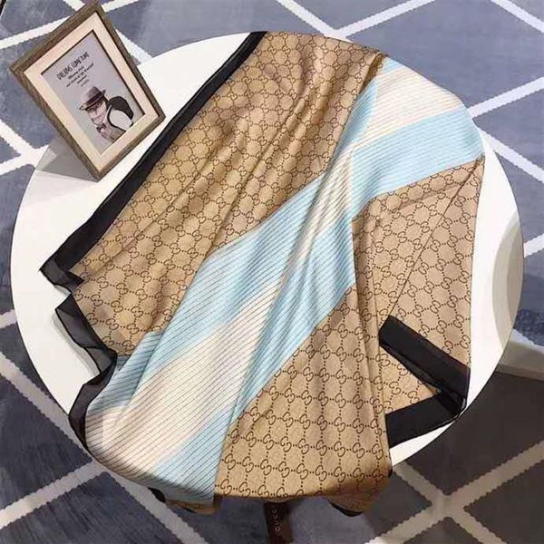 

2020 travel necessary sheet is tasted the four seasons of style gm series style scarves feel is so beautiful183v, Blue;gray