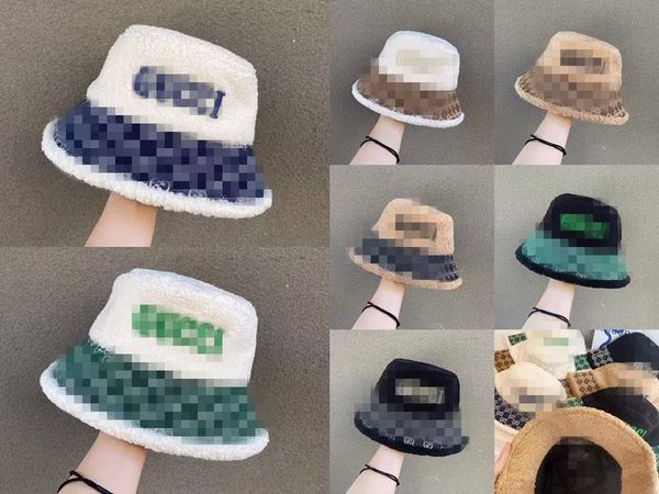 

2022 designer bucket winter hat classic g letter beanies luxury wool skull cap women men fashion street hats, Blue;gray