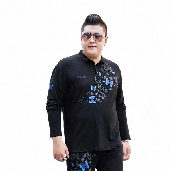 

plus size 10xl 8xl 7xl 2021 new autumn men long sleeve t shirt cotton pullover casual fashion shirt brand clothes t01d#, White;black