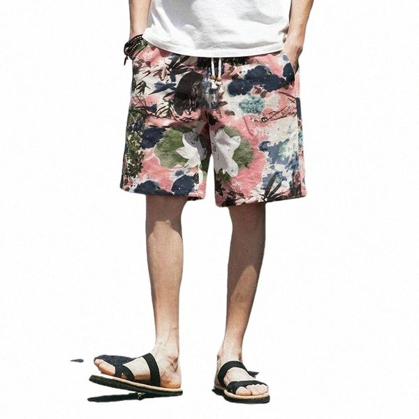 

men's shorts wholesale plus size 5xl short pants men african printed summer tie dye beach 46dn#, White;black