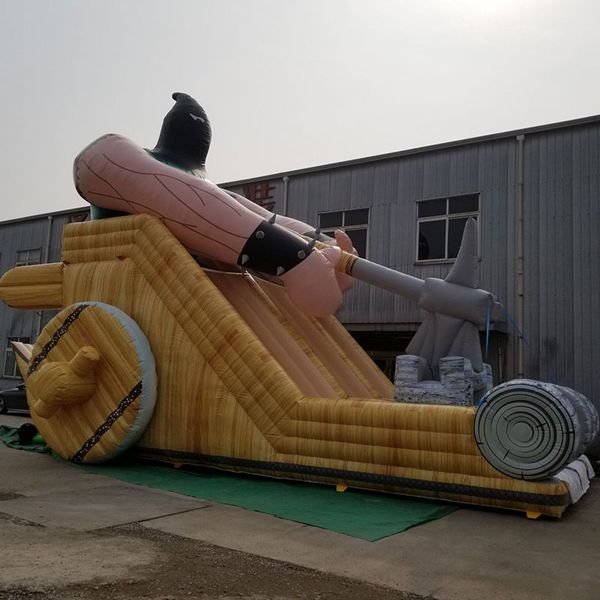 

outdoor games & activities 46ft commercial super giant inflatable slide with ce/ul air blower