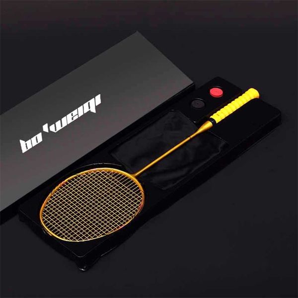 

badminton rackets 8u professional 100% carbon 2430lbs g5 ultralight offensive racquet padel training sports 220919