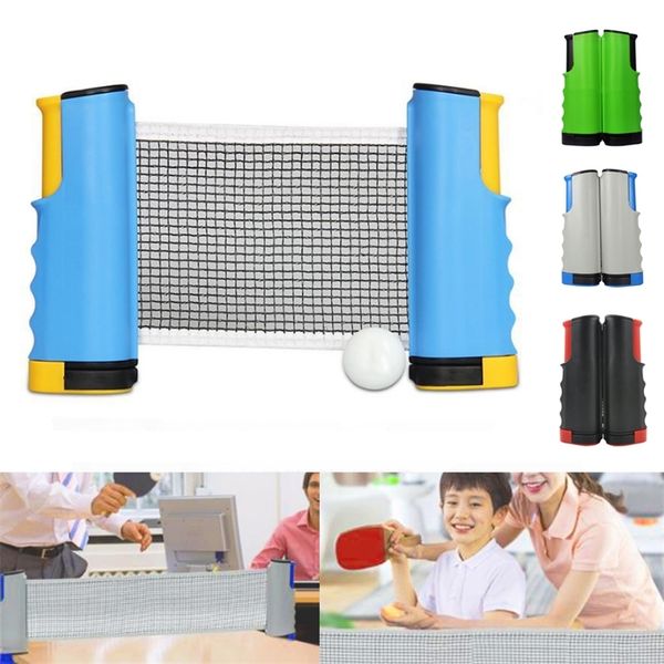 

table tennis sets portable nets retractable racks adjustable tools outdoor home sports trainer 220919