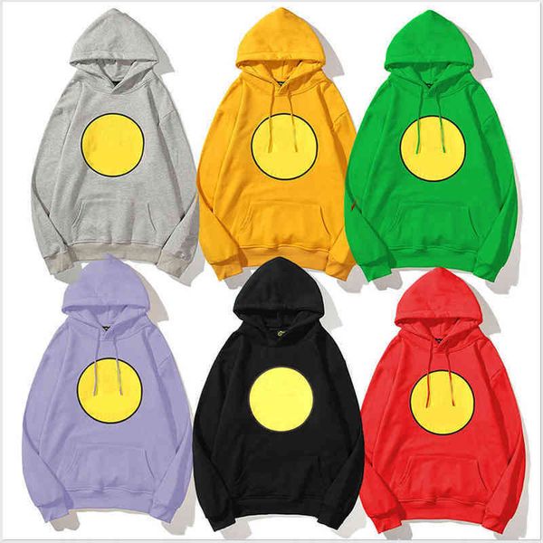 

mens womens designer hoodies drews house printing smile fashion hoodie sweatshirts winter man long sleeve woman hoodie pullover hiphop cloth, Black