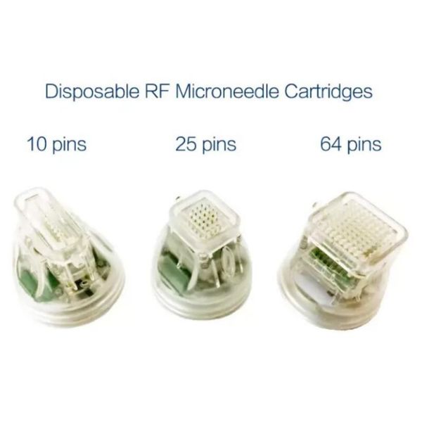 

portable slim equipment disposable replacement gold head micro needle cartridge tips fractional rf machine microneedling skin care beauty wr