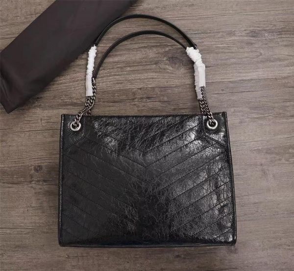 

luxurys bags designer tote bag branded crossbody handbag high qt niki medium luxury women 's hand original leather fashion s yslity arb