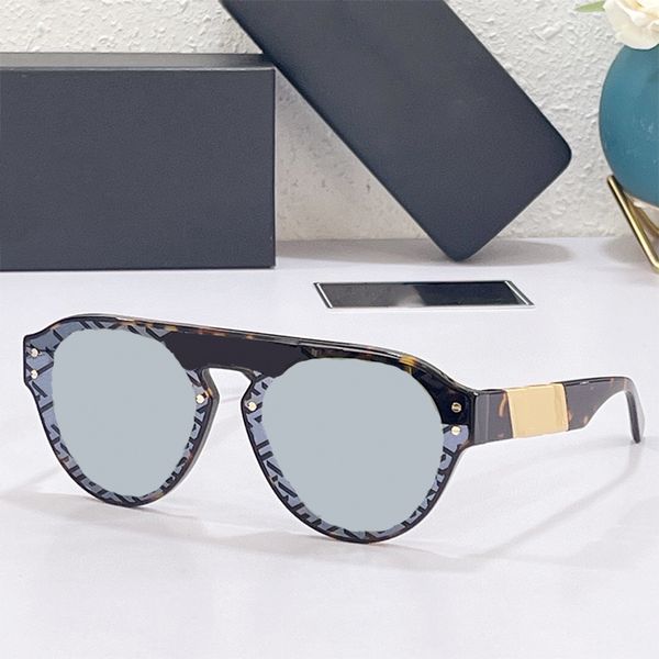 

2022 lady Shape Sunglass 4420 New open-work La Greca hardware Connecting at the temples High Quality Fashion New Design with original case Medusaes Greek Sunglasses