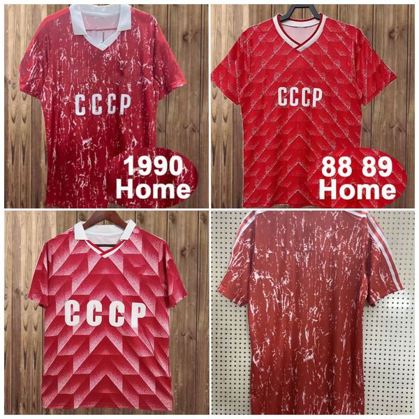 

1987 1988 soviet union retro belanov soccer jersey 1990 blokhin home classic vintage football shirt short sleeve uniforms, Black;yellow