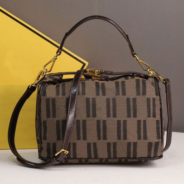 

old flower crossbody bags women canvas handbags purse genuine leather fashion letters removable handle strap gold hardware brand cosmetic ba