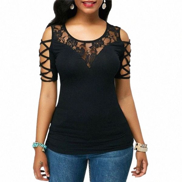 

women blouse summer off shoulder womens and blouses casual shirt black lace female roupa feminina women's & shirts g1aj#, White