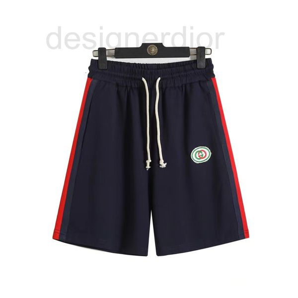 

men's shorts designer gaoding double g red and green embroidery side stripe five part casual pants for couples f7e4, White;black