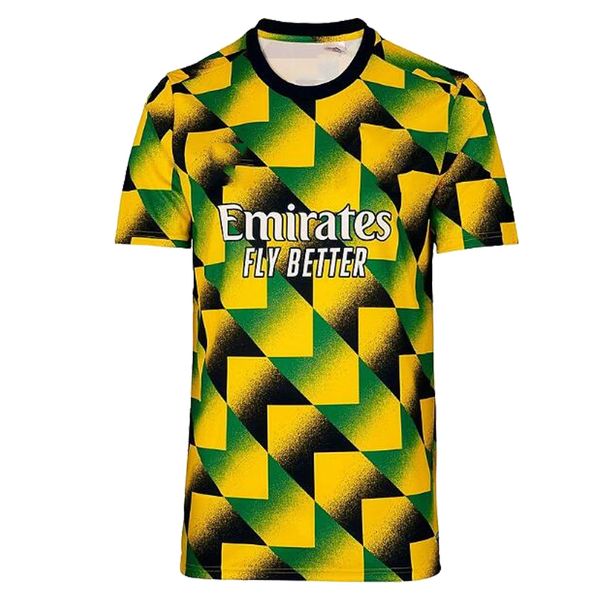 

22 23 pepe saka soccer jerseys 2022 2023 fans player version g.jesus football shirt pre-match men kids women, Black;yellow