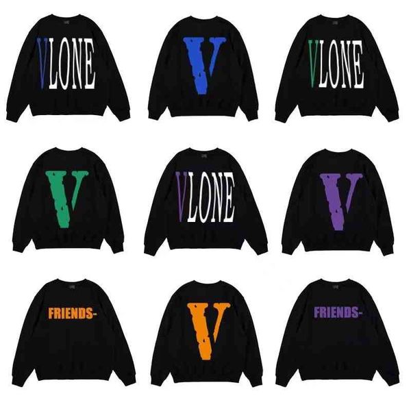 

men's hoodies & designer mens sweater men's and women's jacket couple personalized street hip hop friends, Black