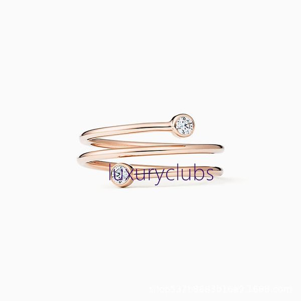 

diamond tiff hoop ring 925 silver band rings female jewelry exquisite craftsmanship with official classic blue heart wholesale luxury