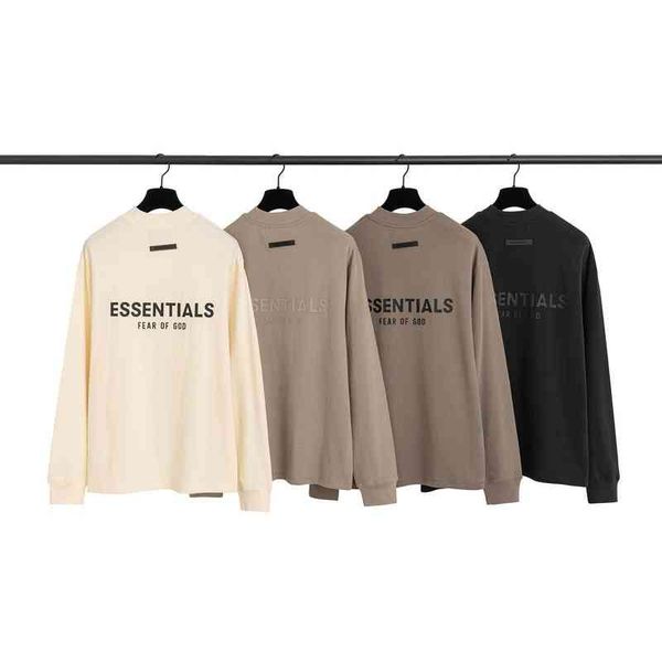 

designer luxury men's hoodies cotton comfortable sweatshirt fearr of goddess fogessentilass double line high street letters trends base, White;black