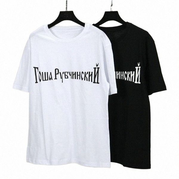 

men's t-shirts printing tee gosha crew neck summer t-shirt black white short sleeve casual size s-3xl1 e0oz#, White;black