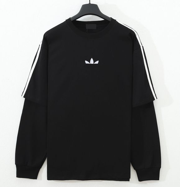 

men's plus size hoodies sweatshirts in autumn / winter 2022acquard knitting machine e custom jnlarged detail crew neck cotton dr3r3esw, Black