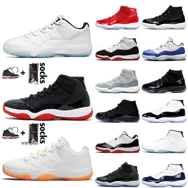 

shoes fashion citrus jumpman 11 men women 11s basketball shoes retro low legend blue sneakers high bred jubilee 25th anniversary og designer, Black