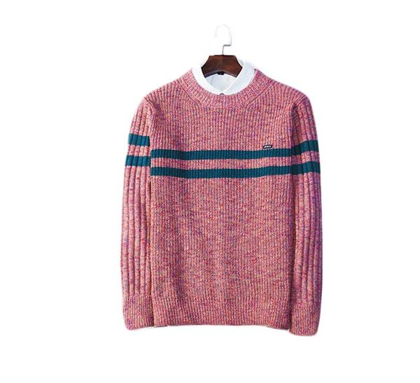 

men's sweaters o-neck luxury designer fashion striped patchwork harajuku casual pullover sweaters men clothing, White;black