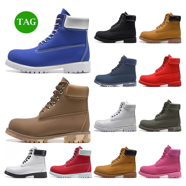 

designer boots martin booties mens womens wheat black ankle boot red white black camo browm navy blue outdoor sports sneakers