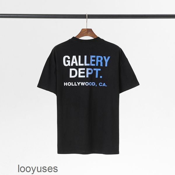 

t shirts mens fashion galleryes dept star menswear gradient printing round neck short sleeve, White;black