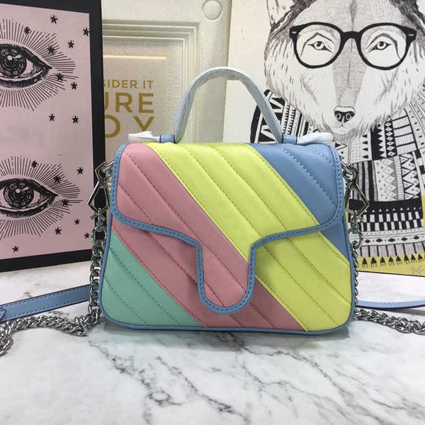

2022 fashion luxury classic marmont ladies mini chain shoulder bag designer brand messenger handbags wallet crossbody bags