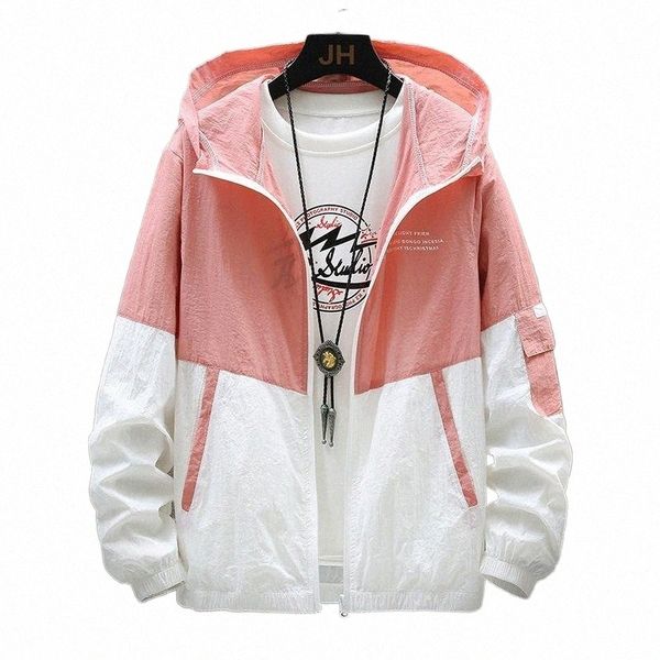 

skin clothing 2021 couple models ultra-thin breathable outdoor sports large size sun protection uv men's jackets u1wp#, Black;brown