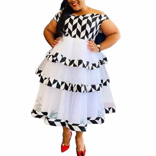 

dresses for work african women 2021 robe ball gown pleated summer sleeveless patchwork elegant business midi dress casual w3ka#, Black;gray