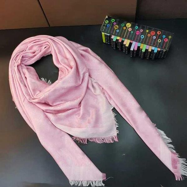 

2021 scarf fashion man women classic woemn scarves shawl 140 140cm without box mens womens luxury autumn and winter228f, Blue;gray