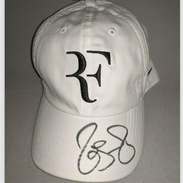 

roger federer signed signatured autographed cap hats size adjustable  fit all2337