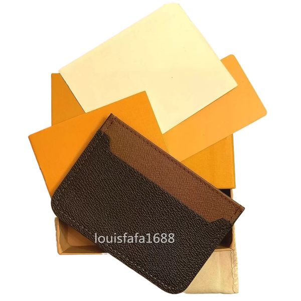 

luxury card holders designer bags men business wallets women credit leather pouch coin purse key mini wallet id bags with box, Brown;gray