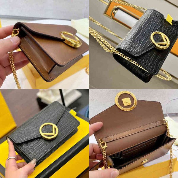

evening bag designer shoulder bags women handbag leather gold chain crossbody female dinner purses fanny pack 220307
