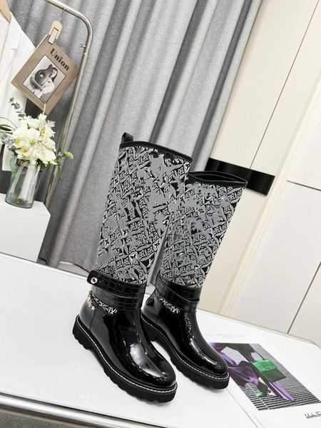 

knitting elasticity ankle boots fashion designer printing mixed colors sock shoes stretch boot half stiletto booty 0719, Black
