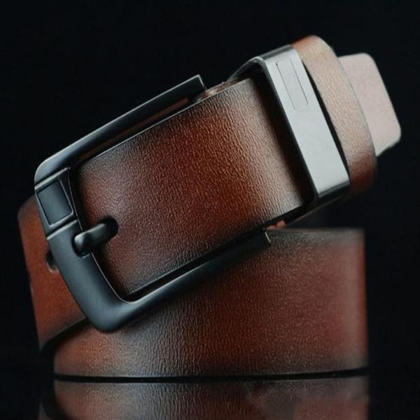 

rival men & women leather belt fashion brand belts for men & women jeans belt male strap2245, Black;brown