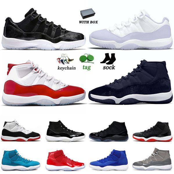 

originals og mens sports 11s basketball shoes jumpman 11 low 72-10 pure violet midnight navy cherry white bred concord win like 96 jubilee o