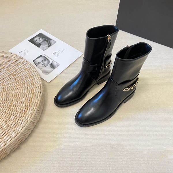 

2022 new style c series half boots fashion wear for the goddess with size 35-40, Black