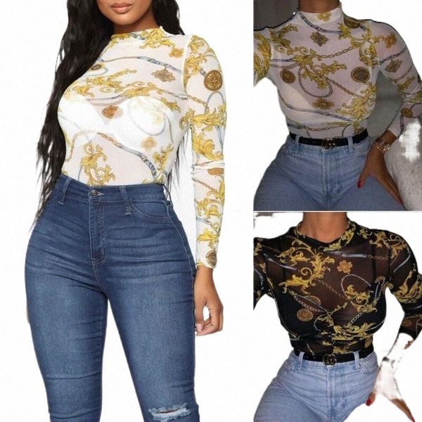 

women perspective floral long sleeve autumn winter casual shirt blouse women's blouses & shirts s0hd#, White