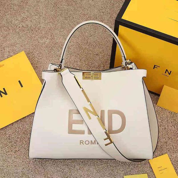 

fendace womens fends bags fend bag spring and summer womens tote leather letter large capacity temperament portable single shoulder bag