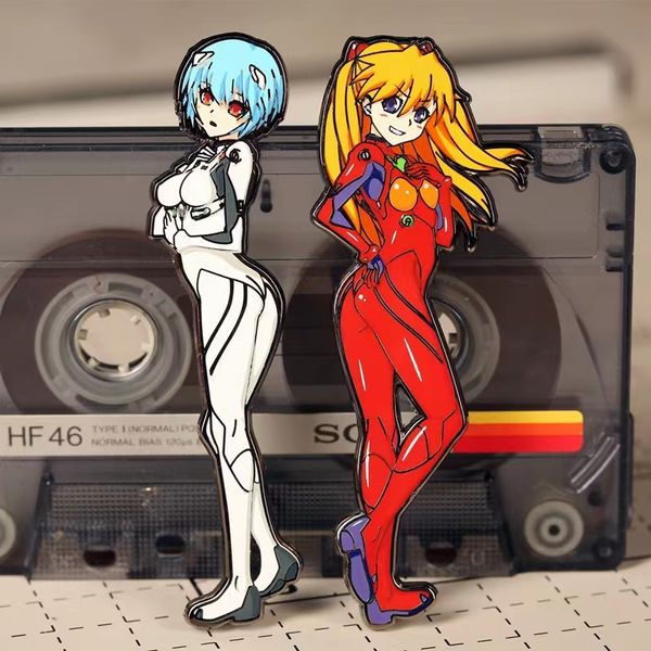 

eva brooch ayanbo rei pin new century gospel ins accessories, Gray